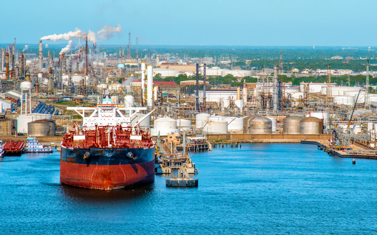 Industrial port and maritime operations