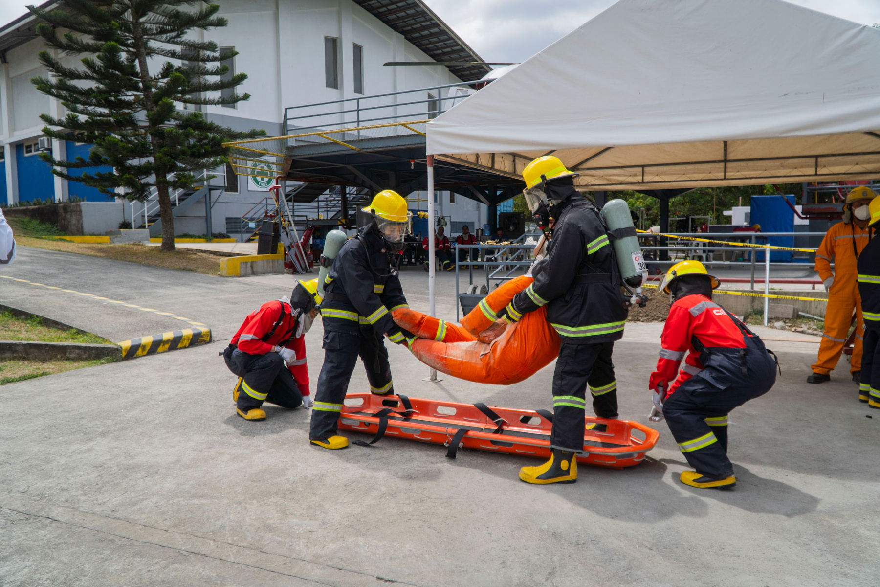 Offshore emergency response practical training