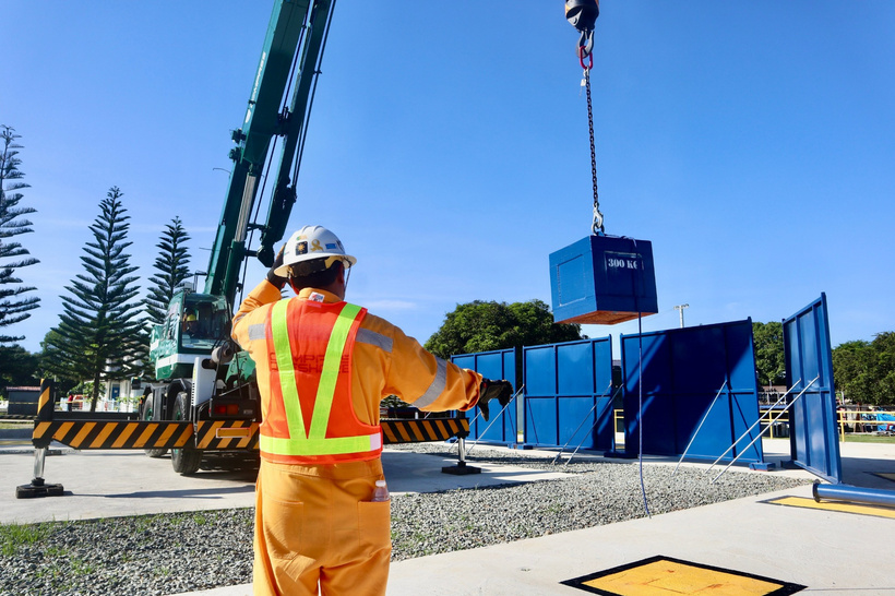Offshore lifting and rigging training