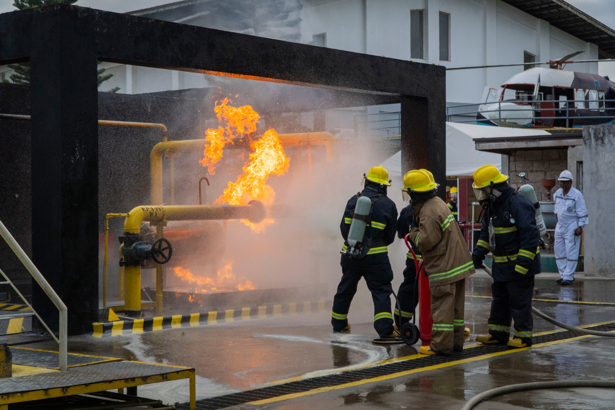 Firefighting simulator