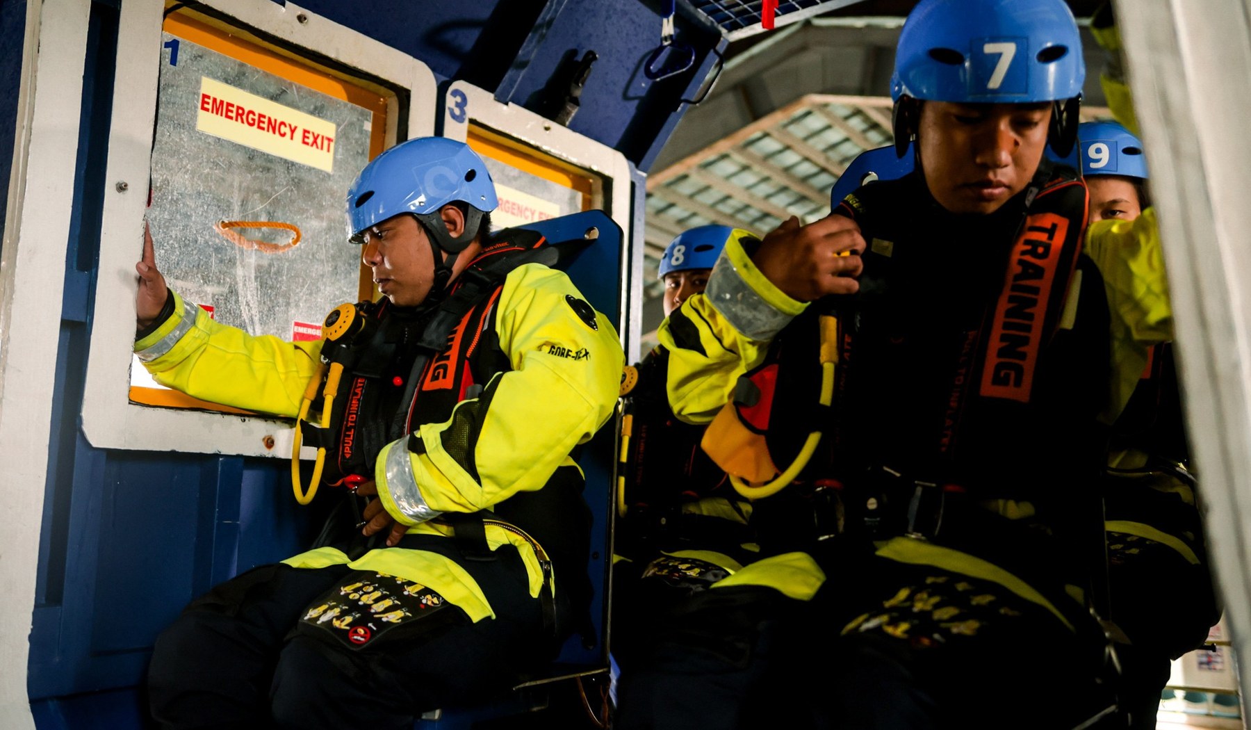 Offshore safety training