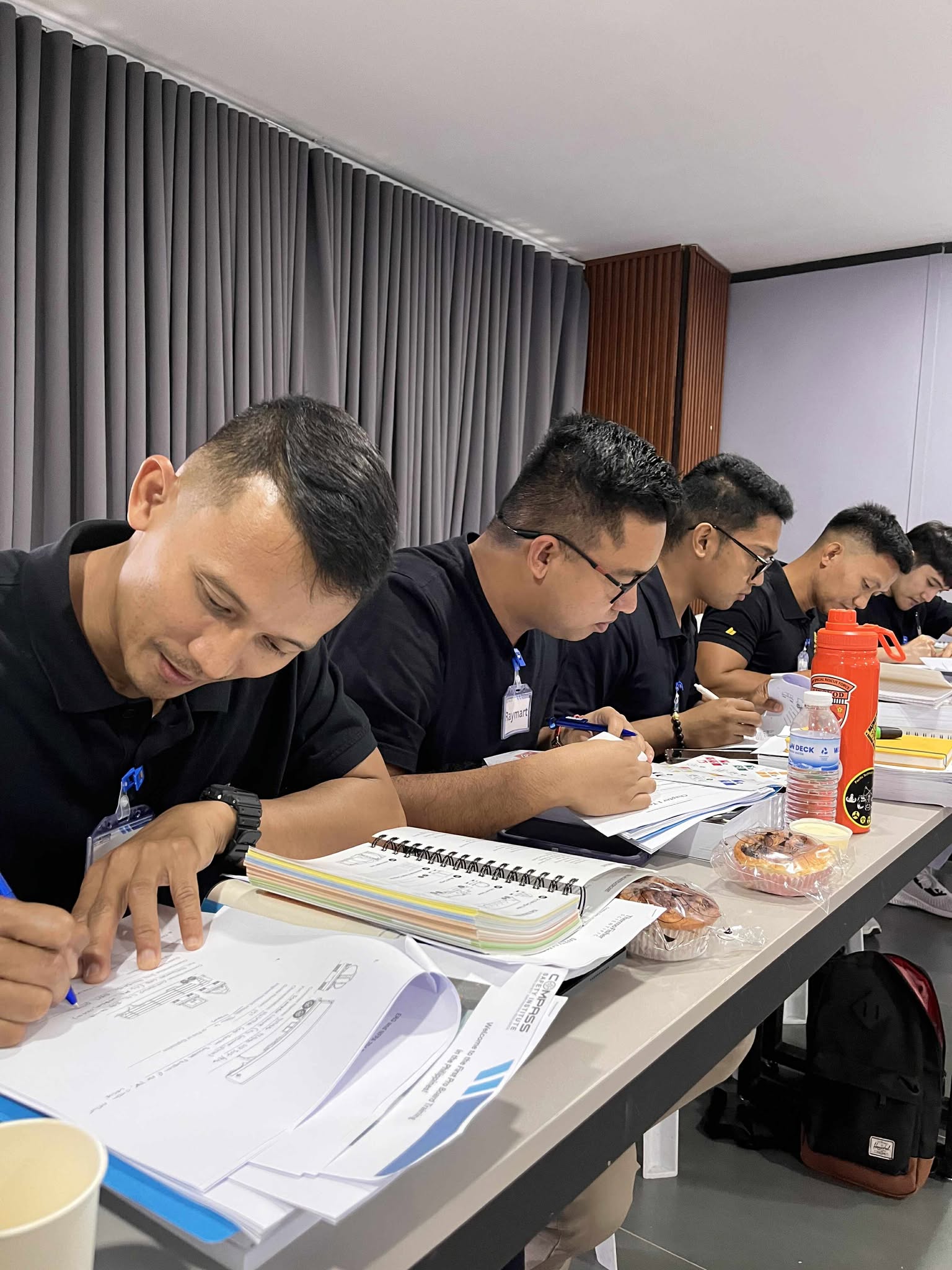 CSI participants during classroom instruction
